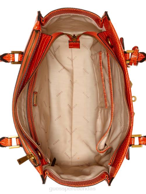 GUESS bolso raffie mujer 0P8X3320 naranja bolsas