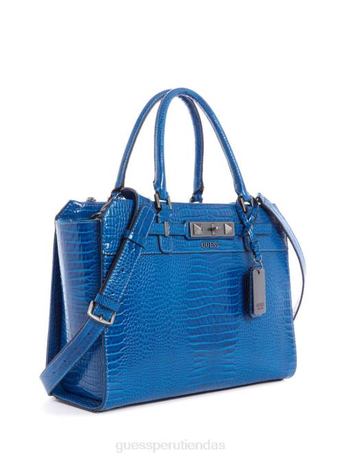 GUESS bolso raffie mujer 0P8X3323 azul real bolsas