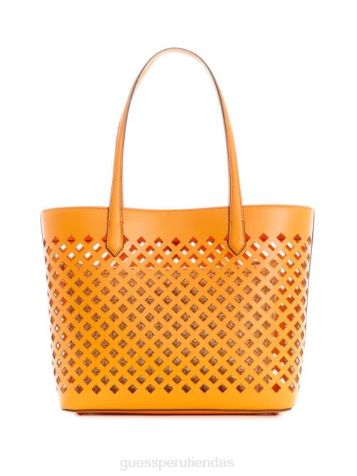 GUESS bolso aguamarina mujer 0P8X2548 naranja mediana bolsas