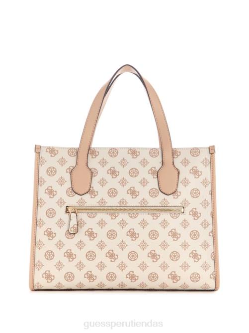 GUESS bolso de mano con diseño de panda y grafiti mujer 0P8X2873 lavado del cargador bolsas