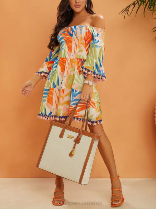 GUESS bolso jovie mujer 0P8X3094 coñac bolsas