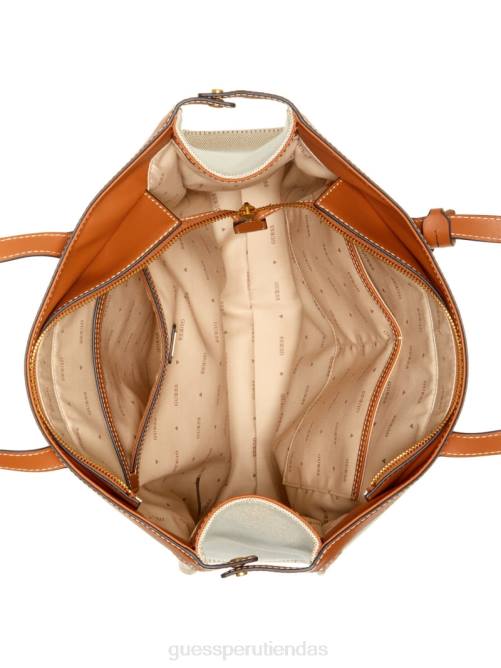 GUESS bolso jovie mujer 0P8X3094 coñac bolsas