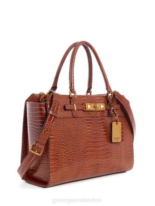 GUESS bolso raffie mujer 0P8X3105 coñac bolsas