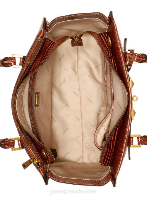 GUESS bolso raffie mujer 0P8X3105 coñac bolsas