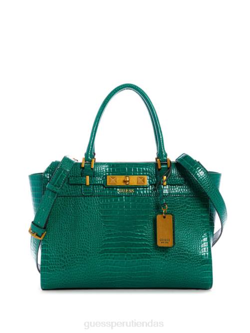 GUESS bolso raffie mujer 0P8X3321 verde bolsas