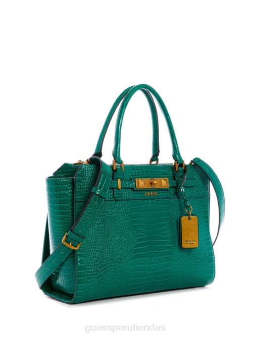 GUESS bolso raffie mujer 0P8X3321 verde bolsas