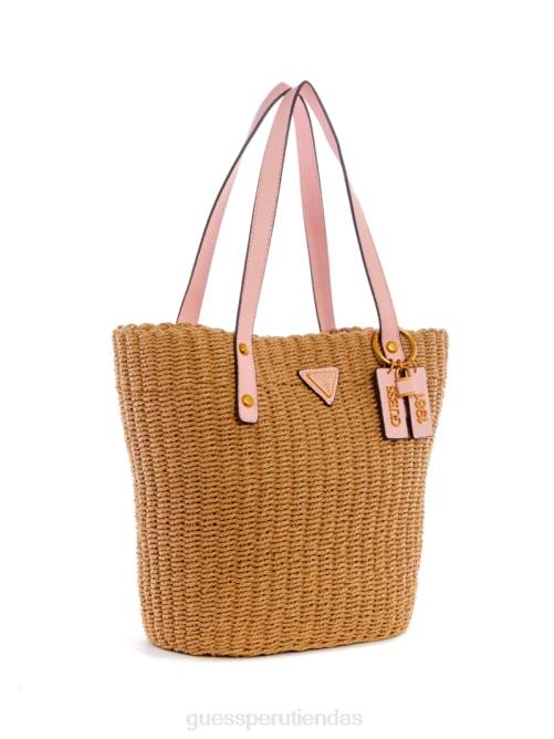 GUESS bolso shopper lilica mujer 0P8X3112 naranja mediana bolsas