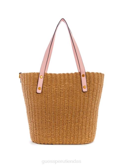 GUESS bolso shopper lilica mujer 0P8X3112 naranja mediana bolsas