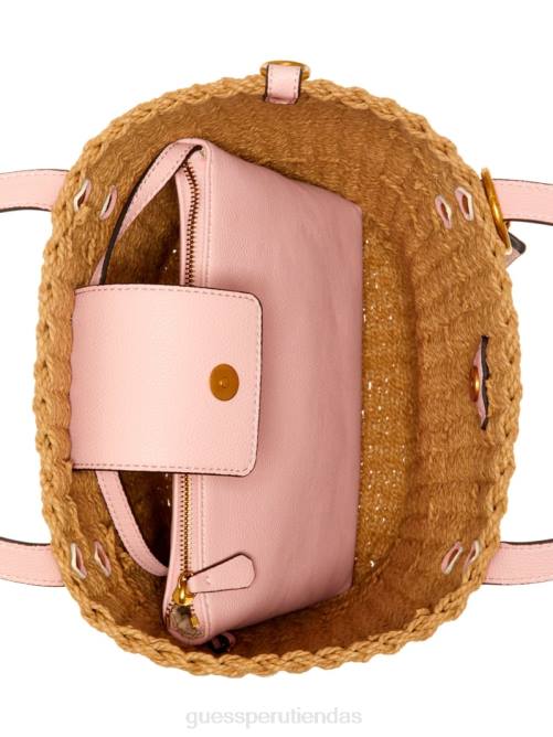 GUESS bolso shopper lilica mujer 0P8X3112 naranja mediana bolsas