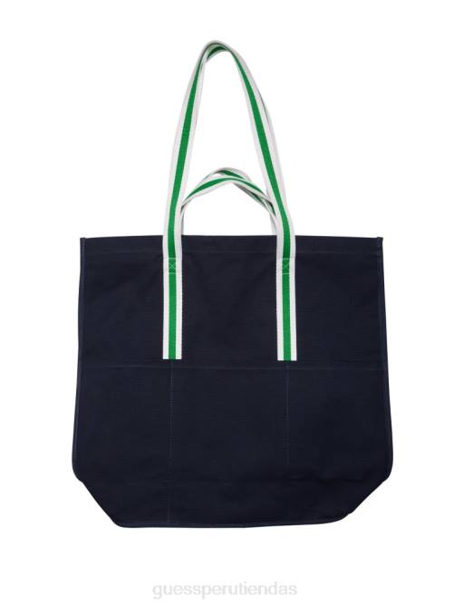 GUESS bolso shopper originals vintage con logo mujer 0P8X3096 azul ennegrecido bolsas