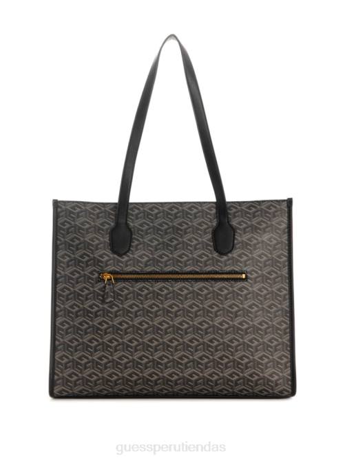 GUESS bolso shopper silvana cube con logo mujer 0P8X3097 jefe verde bolsas
