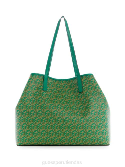 GUESS bolso tote grande vikky mujer 0P8X3251 logotipo del bosque bolsas