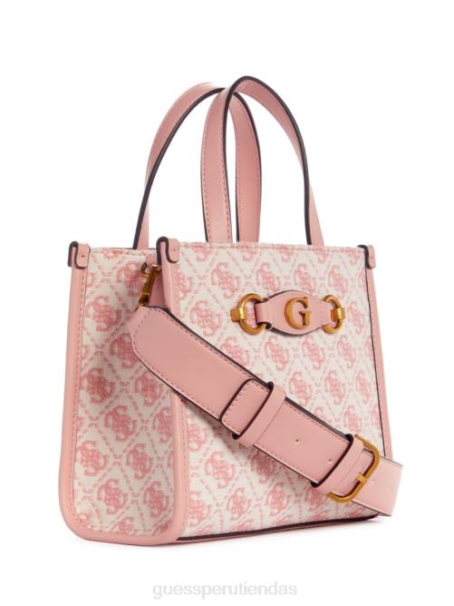 GUESS bolso tote mini izzy mujer 0P8X3315 Mermelada de Naranja bolsas