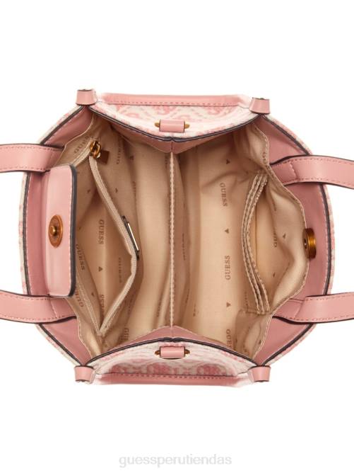 GUESS bolso tote mini izzy mujer 0P8X3315 Mermelada de Naranja bolsas