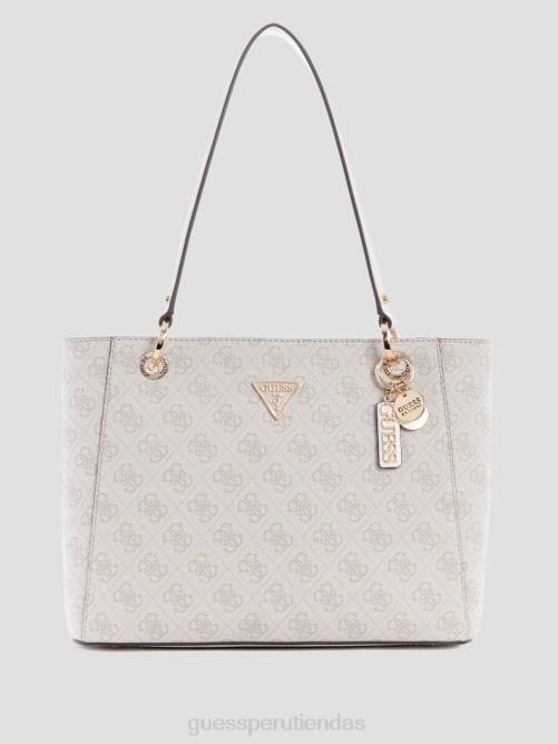 GUESS bolso tote noelle quattro g pequeño de navidad mujer 0P8X3072 logotipo de la paloma bolsas