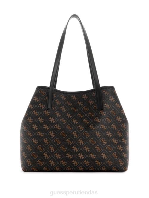 GUESS bolso tote queen quattro g con logo mujer 0P8X3106 lavado azul/la bamba bolsas