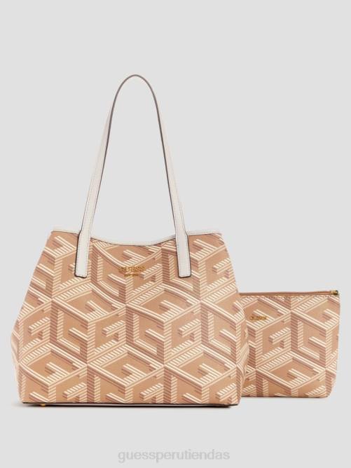 GUESS bolso tote vikky g cube mujer 0P8X3067 lavado de topanga bolsas
