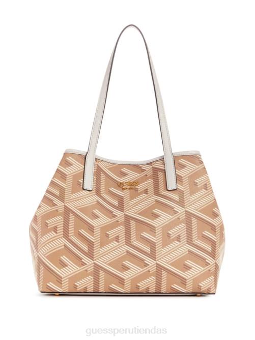 GUESS bolso tote vikky g cube mujer 0P8X3067 lavado de topanga bolsas