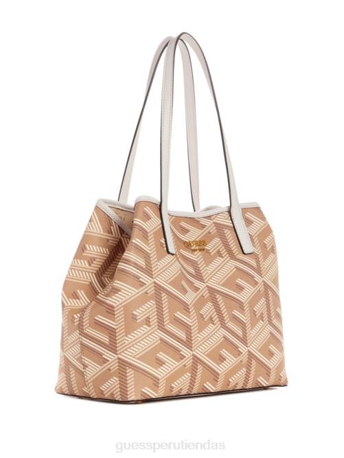 GUESS bolso tote vikky g cube mujer 0P8X3067 lavado de topanga bolsas