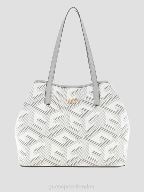 GUESS bolso tote vikky g cube mujer 0P8X3073 acero bolsas