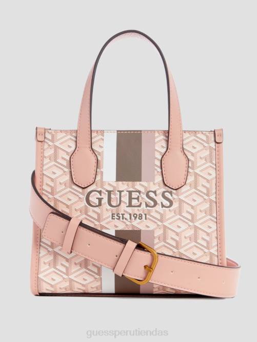 GUESS bolsos mini silvana mujer 0P8X2776 perla bolsas