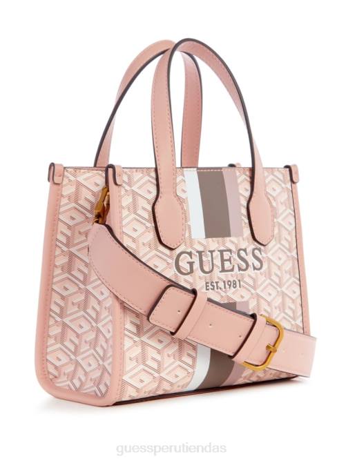 GUESS bolsos mini silvana mujer 0P8X2776 perla bolsas