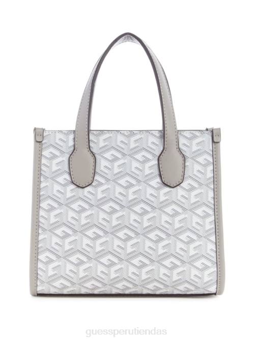 GUESS bolsos mini silvana mujer 0P8X2907 acero bolsas
