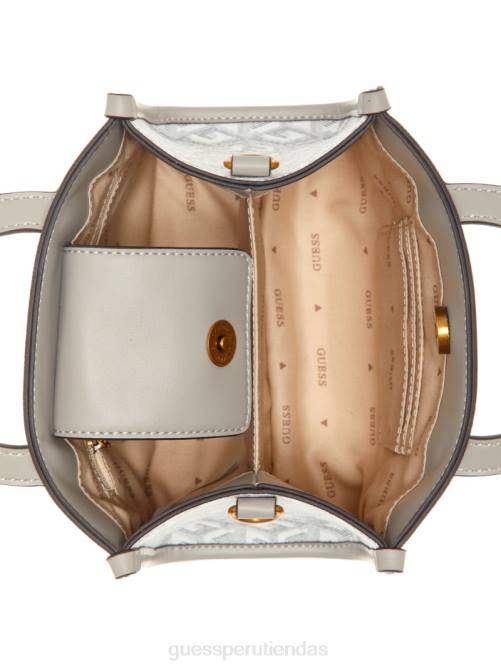 GUESS bolsos mini silvana mujer 0P8X2907 acero bolsas