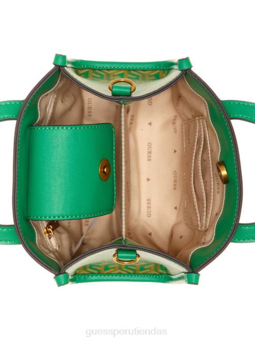 GUESS bolsos mini silvana mujer 0P8X3305 logotipo del bosque bolsas