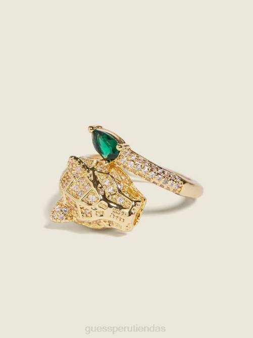 GUESS anillo pantera individual mujer 0P8X3922 oro accesorio