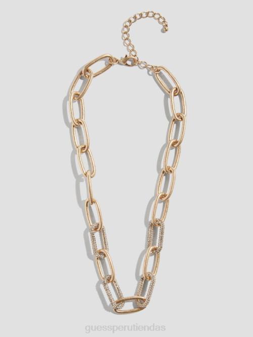 GUESS collar pavimentado con clip mujer 0P8X3888 oro accesorio