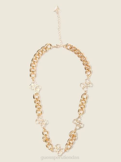 GUESS collar quattro g en varios tonos mujer 0P8X3946 multi verde rosa blanco accesorio