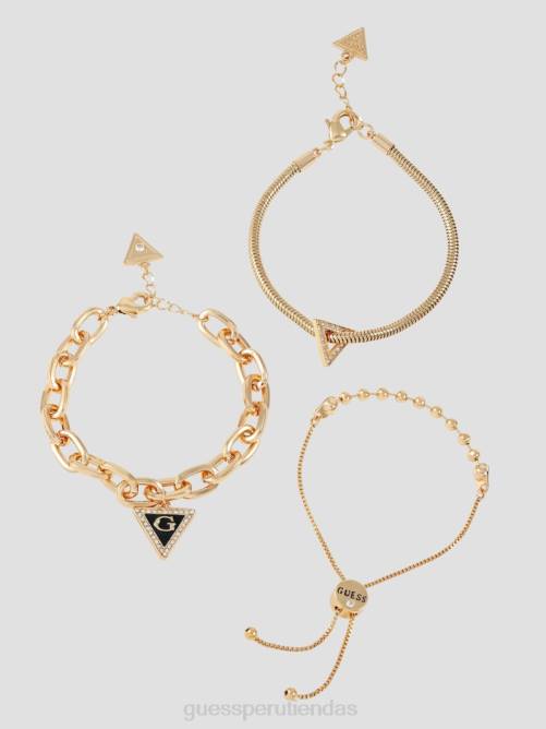 GUESS conjunto de pulsera mixta mujer 0P8X3829 oro accesorio