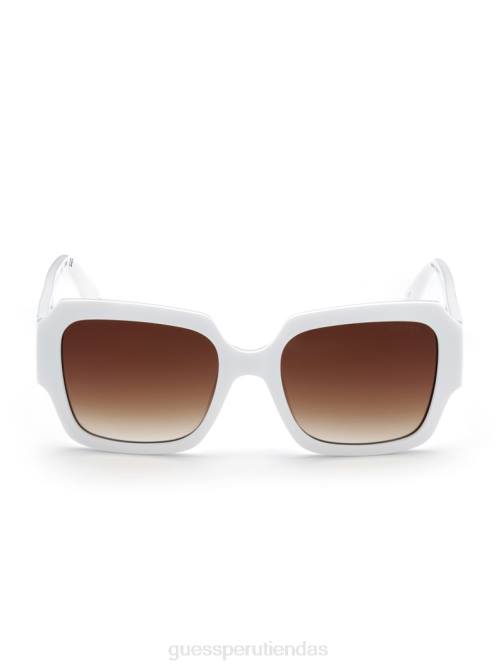 GUESS gafas de sol addison mariposa mujer 0P8X3695 blanco accesorio