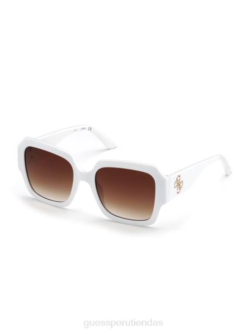 GUESS gafas de sol addison mariposa mujer 0P8X3695 blanco accesorio