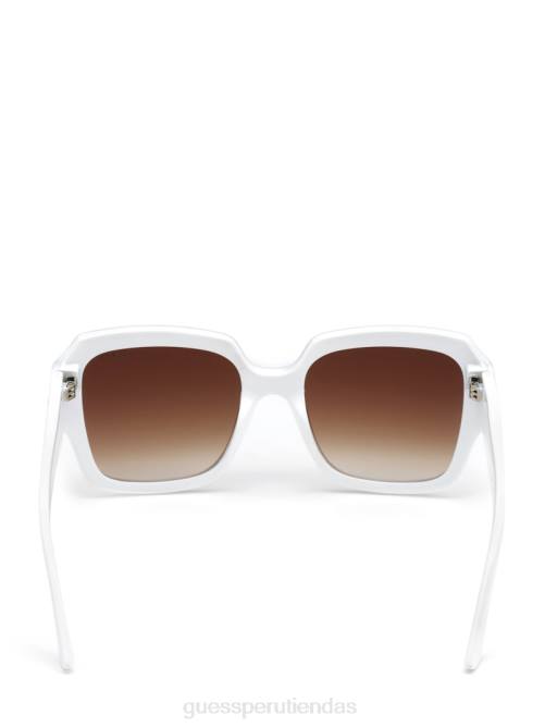 GUESS gafas de sol addison mariposa mujer 0P8X3695 blanco accesorio
