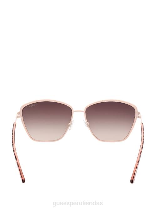 GUESS gafas de sol cat-eye de metal extragrandes mujer 0P8X3689 desnudo accesorio