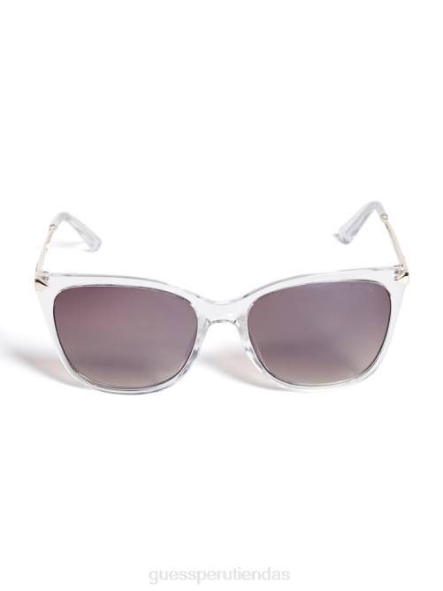 GUESS gafas de sol cuadradas amy mujer 0P8X3734 claro accesorio