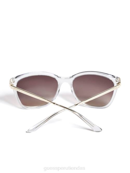 GUESS gafas de sol cuadradas amy mujer 0P8X3734 claro accesorio