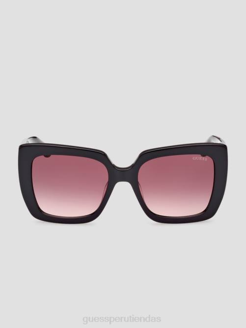 GUESS gafas de sol cuadradas con logo estampado mujer 0P8X3679 negro accesorio