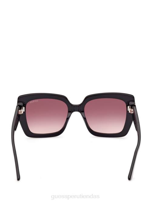 GUESS gafas de sol cuadradas con logo estampado mujer 0P8X3679 negro accesorio