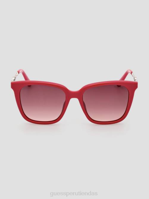 GUESS gafas de sol cuadradas de plástico g mujer 0P8X3664 rosa accesorio