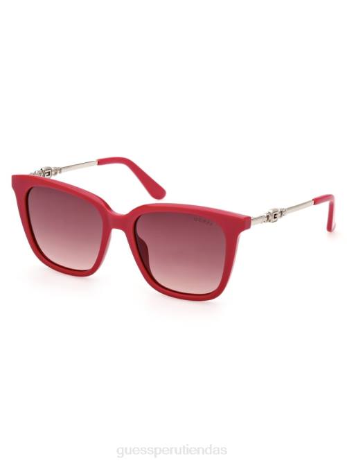GUESS gafas de sol cuadradas de plástico g mujer 0P8X3664 rosa accesorio