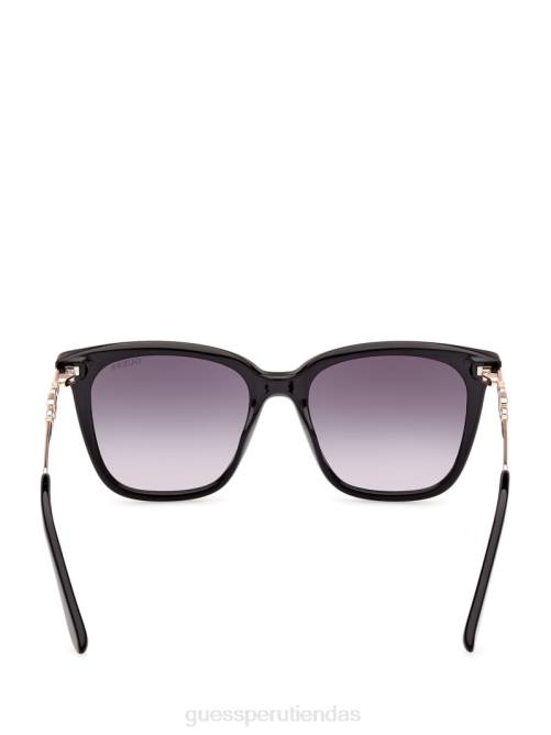 GUESS gafas de sol cuadradas de plástico g mujer 0P8X3726 plata accesorio