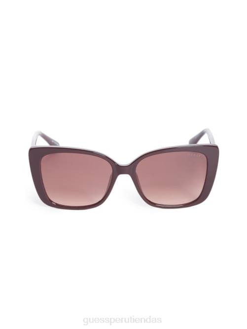 GUESS gafas de sol cuadradas escarlata mujer 0P8X3735 69f burdeos accesorio