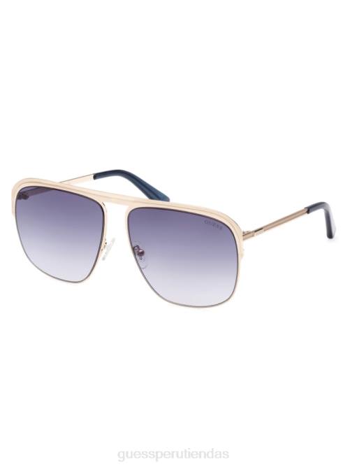GUESS gafas de sol de aviador de metal mujer 0P8X3722 verde accesorio