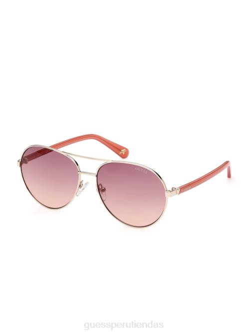 GUESS gafas de sol de aviador mujer 0P8X3703 oro accesorio