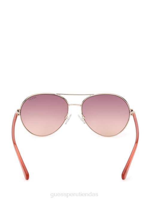 GUESS gafas de sol de aviador mujer 0P8X3703 oro accesorio