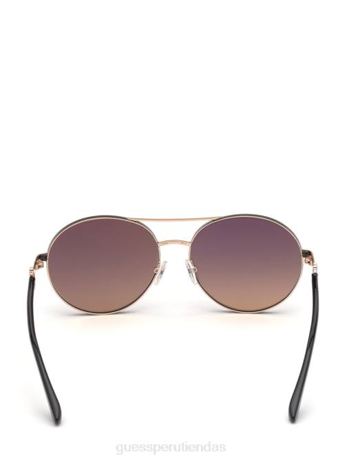 GUESS gafas de sol de aviador sally mujer 0P8X3710 lavado de masa accesorio