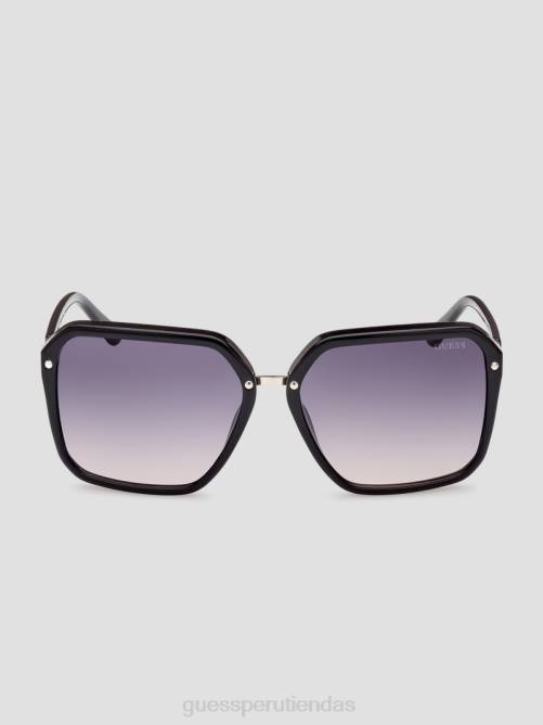 GUESS gafas de sol elena cuadradas extragrandes mujer 0P8X3654 plata accesorio